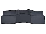 TRISTAR'S [ハイエース レジアスエース 200系 1型～8型 S-GL スーパーGL 標準ボディ用]デッキカバー エンジンルームカバー (リア用, ブラックレザー無地)