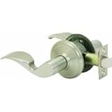 Schlage F10VAVA619 Avanti Passage Lever, Satin Nickel [並行輸入品]