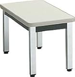 コクヨ　ロビーチェア150　角パイプメッキ脚サイドテーブル