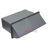 1170 G 3 – 1 / 4 " x 10 "プラスチック壁CAPW /ダンパー – グレー – BLDR PK