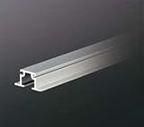 e-kanamono ピクチャーレール HPI-045 16mm幅(埋込設置用) 3000mm(1.5M+1.5M) ホワイト 【軽量用】