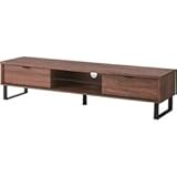 AZUMAYA ローボード 幅150cm ウォールナット SO-853WAL