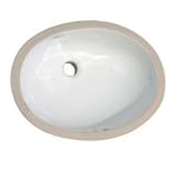 Barclay Rosa 460 Undercounter Basin, White by Barclay