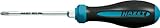 HAZET HEXAnamic樹脂ソフトグリップドライバー PH2 802-PH2