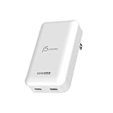 j5create USB Type-C 充電器 65W 2ポート スリム 超薄型設計 隙間設置可能 Power Delivery 【 USB-C①65W、USB-C②20W】窒化ガリウム 折り畳みプラグ JUP2465-EJ