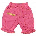 ♪2013夏物♪ 【ベビー女児】 【CROCS】 カプリパンツ 【D-CRB3-1731】 (80cm, A)