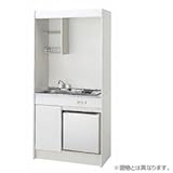 クリナップ CK105U[L/R]+CK105KF[L/R]+ZZCH11B-M+ZZR5ZPW ミニキッチン IHヒーター[100V]/冷蔵庫タイプ 間口105cm シンクタイプ:L(左)