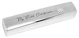 Birth Certificate Box (Silver Colour) by Memories