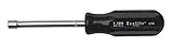Xcelite 55MM Metric Nutdriver with Drilled Shaft, 5.5mm Hex, 76mm Working Length, Black Handle [並行輸入