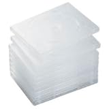 ＥＬＥＣＯＭ ＤＶＤトールケース ２枚収納 クリア １パック（１０枚）