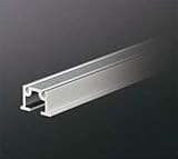 e-kanamono ピクチャーレール HPI-220 18mm幅(埋込設置用) 3000mm(1.5M+1.5M) ホワイト 【中軽量用】