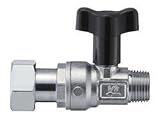 三栄水栓製作所:ナット付逆止付ボールバルブ 型式:V667BV-20×13