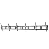 StarTech.com 薄型液晶テレビ壁掛け金具 ディスプレイ3台対応 40-50インチVESAマウント規格対応 5段階チルト設定 FPWMNB