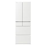 日立 冷蔵庫 R-HW54V W 540L 幅65cm ピュアホワイト 日本製 まるごとチルド フレンチドア