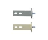 DaikenPlastics 大建プラスチックス DK 100SPIG プレート付樋足 アイボリーグレー サイズ：100