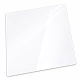 Lakurasu 冷蔵庫マット 傷防止 透明 ズレにくい カット可能 PVC 65×70cm 厚さ2mm 500L 対応