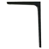 アイワ金属 エルカラー棚受 150×200 ブラック(1箱・12個価格) AP-041B