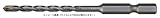 日立工機 モルタル・軽量ブロック用ドリルビット 錐径4.8mm 六角軸二面幅6.35mm インパクトドライバー、ドライバードリル用 0033-2748 (金属・金工)