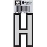 Letter House H 3 – 1 / 4in反射