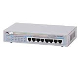 アライドテレシス CentreCOM FS708TL RoHS ファーストイーサネット スイッチ 10/100BASE-TX x 8 0112R