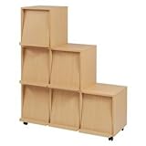 スタッキングフラップ ステップセット（キャスター付） fr-5154set-na