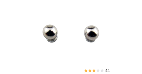 Amazon Waiwai マグネットピアス 磁石 ノンホールピアス １ペア ボール シルバーカラー Ys ball イヤリング 通販