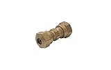 LTWFITTING 空気ブレーキ継手(DOT Air Brake Union) ユニオン ブレーキコネクター コンプレッション フィッティング 1/4" Tube OD（5個入り）