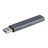 Digio2 USBハブ USB3.2Gen1+2.0 Type-A 3ポートハブ グレー Z0088