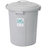 （まとめ買い）セキスイ エコポリペール 丸型 45L 本体のみ（フタ別売） PEN45H 【×9セット】