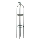 ミニオベリスク(つる植物支柱) 高さ120cm スチールパイプ 日本製 アリビオ120H 〔園芸 ガーデニング用品〕 ds-1413473