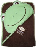 Extra Large 100 cm X 75 cm Absorbent Hooded Towel, Frog, Frenchie Mini Couture. 余分なx75cmフード付きタオル吸水性大