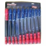 Westward 5YUU4 Hex Key Set, Ball, Long, SAE/Metric, 20 Pc by WestWard Tools