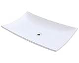MR Direct V360-W White Porcelain Vessel Lavatory Sink [並行輸入品]