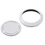 エツミ メタルインナーフード+キャップセット46mm(ホワイト) E-6470　エツミ [簡易パッケージ品]