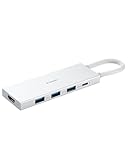 Xiaomi 5-in-1 Type-C Hub ハブ Dual Display 4K PD100W急速充電 高速USB3.0x3 Type-C HDMIポート 高速データー転送 ストレージ保護 Windows/Android/macOS/Linux OS対応