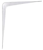 The Hillman Group 852016 Shelf Bracket White 8 by 10-Inch 1-Pack [並行輸入品]
