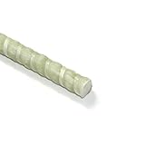 Eco pultrusionsファイバーグラスpultrudedバー、ファイバーグラス鉄筋、3 / 8 " 72in 3/8"x72" 18pack RB030872WN18
