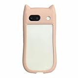 GooglePixel 7a 猫耳ケース GooglePixel7a ねこみみ ネコミミ グーグルピクセル7A 背面タイプ 背面ケース 背面カバー クリアケース 透明 背面クリア 猫耳 ネコみみ 猫 シンプル かわいい おしゃれ ピンク mimi-7a-004