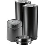 DuraVent 6dvl-kvp内部直径6 " – DVLストーブパイプ – 二重壁 – クリア、閉じ 6DVL-KVP 1