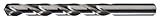 Cle-Line C23005 General Purpose Jobber Length Drill, High Speed Steel, Bright Finish, Straight Shank