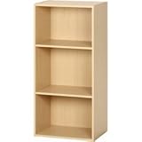 不二貿易 カラーボックス 可動棚3段 NA 96600