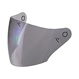 リード工業(LEAD) バイク用ヘルメットシールド ストラックス SJ-4用 スモーク UVカット加工 高強度シールド SJ-4S