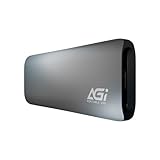 AGI 1TB ED198 外付けSSD、USB3.2 Gen2 Type-C to Type-C/Aケーブル PS5/PS4対応(メーカー動作確認済) アルミニウムケース(読み込み速度1020MB/s）
