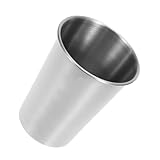 COHEALI ステンレスカップ 積み重ね可能なカップ 飛散防止グラス シングルデッキウォーターマグ キャンプタンブラー ステンレス鋼 ドリ