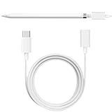 の場合 アップルペンシル 充電，USB-AからApple Pencilアダプター，20分でフル充電 Apple Pencil第1世代対応，for apple pencil 充電器-USB-AからLightningメスアダプター,30CM/1個入り