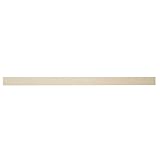 InPlace Shelving 0191408 36-inch by 10-inch by 2インチスクエアエッジHiddenブラケットシェルフ、ホワイト
