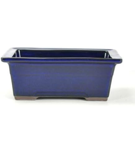 Amazon.co.jp: 盆栽鉢 正角反形額入足付 松泉焼 山秋造 常滑 : DIY
