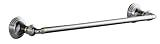 KOHLER K-10550-CB Devonshire 18-Inch Towel Bar, Polished Chrome with Vibrant Polished Brass Accents 