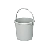 ニューセレクトバケツ　１０Ｌ本体グレー　品番：00097　注文番号：62388214　メーカー：新輝合成