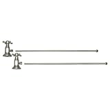 デラックスクロスハンドルバスルーム角度Supplyキット One Size ブラック MT4931X-NL/PVD 1
